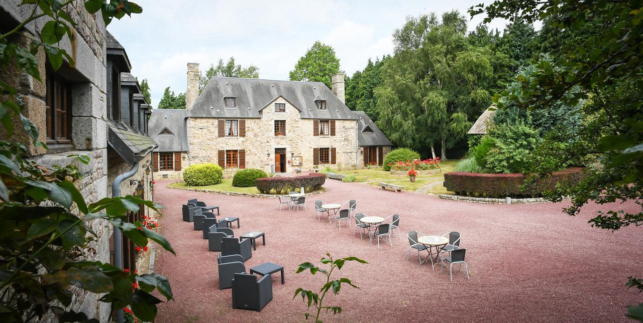 Logis Hotel Restaurant Manoir De L'Acherie Sainte-Cécile Екстериор снимка